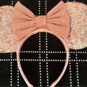 Disney Pink Sequin Minnie Ears Headband